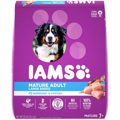 Iams Mature Adult Large Breed Dry Dog Food - 30lbs