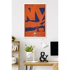 Trends International NHL New York Islanders - Logo 25 Framed Wall Poster Prints - 2 of 4