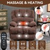Power Lift Recliner Chair with Massage and Heat for Elderly, Overstuffed Wide Recliners, Heavy Duty and Safety Reclining Mechanism with USB Ports - 2 of 4