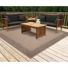Liora Manne Monaco  Indoor/Outdoor Area Rug  Taupe.. - 2 of 4