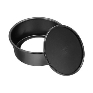 Unique Bargains Removable Loose Bottom Cake Pan 1 Pc - 1 of 4