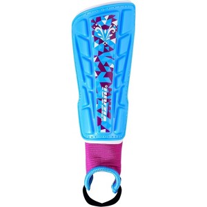 Vizari Frost Soccer Shin Guards - Unique Graphic Lightweight PP Shell - Hard Shell Protection - Foam-Padded Football Shin Pads for Comfort - Adult and Kids Soccer Shin Guards with Adjustable Straps - 1 of 4