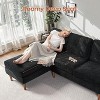 XIZZI Modular Sectional Sofas for Living Room, Modern L-Shaped Couch High Density Sponges Breathable Fabric - 4 of 4