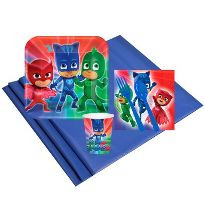 Birthday Express PJ Masks Party Pack - Serves 8 Guests