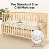 KeaBabies Isla Waterproof Crib Sheets for Boys, Girls, 2pk Baby Fitted Crib Sheet, Waterproof Crib Mattress Protector Sheets - 2 of 4