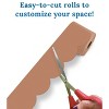 Carson Dellosa Education 65' Cinnamon Spice Rolled Scalloped Bulletin Board Borders (1 roll) - 4 of 4