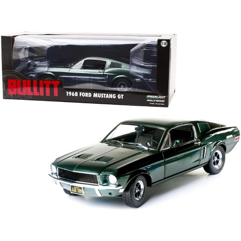 1968 Ford Mustang Gt Fastback Highland Green Bullitt 1968 Movie 1 18 Diecast Model Car By Greenlight Target