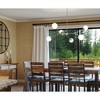 Urban Ambiance Luxury Minimalist Indoor Chandelier,  5-7/8''H x 50"W x 50''D,  Brushed Nickel Finish, UHP4980 - 2 of 4
