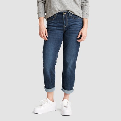 Women's Mid-Rise Slim Fit Boyfriend 