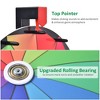 Winspin 12"/15"/18"/24" Spinning Prize Breeze Wheel Wall Mounted Tabletop Colorful Home Trade Show Carnival Game - 2 of 4