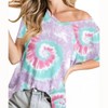 Women's Cypress Tie Dye Top - BiBi - 3 of 3