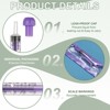 Unique Bargains Feeding Syringes with Cap Syringes for Liquid Pet Feeding Measuring Tool 20 Pcs - 3 of 4