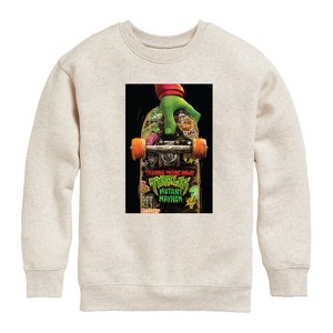 Boys' - Teenage Mutant Ninja Turtles - Mutant Mayhem Graphic Long Sleeve Fleece Sweatshirt - 1 of 4
