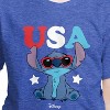 Boys' - Lilo and Stitch - Stitch USA Sunglasses Short Sleeve Graphic T-Shirt - 2 of 4