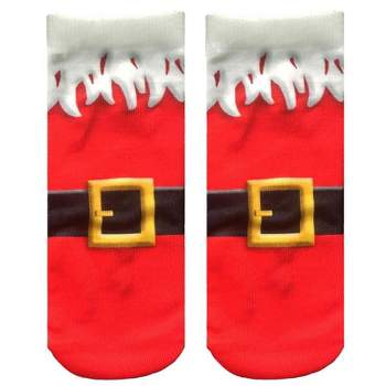 Living Royal Santa Boots Adult Ankle Socks
