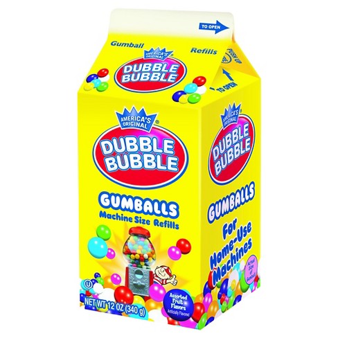 Dubble Bubble Machine Size Refills Gumballs - 12oz : Target