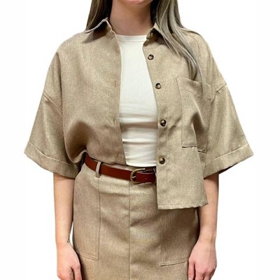 Women's Lubena Woven Blouse - FRNCH