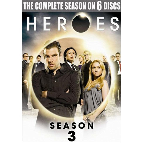 Heroes Season 3 6 Discs Dvd Target