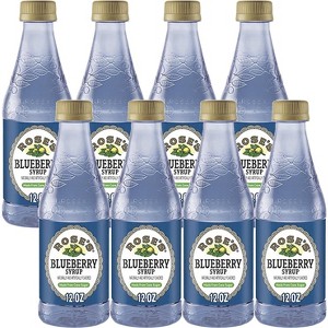 Rose’s Blueberry Syrup 8 Pack 12 OZ Bottle, | Perfect for Cocktails, Beverages, and Mixers - 1 of 1