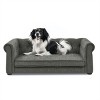 Rectangle Pet Bed,Durable Elevated Dog Couch Sofa,Comfortable Pet Bed Large Dog,Machine Washable High-Quality Fabric Dog Couch-Cuddlewood - 3 of 4