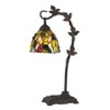 Cal Lighting 60W Cotulla Downbrdige Tiffany Metal Table Lamp - Tiffnay - 2 of 2