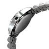 Peugeot Women's Silver-Tone 25mm Fluted Bezel Steel Bracelet Watch with Pink Dial - 3 of 4