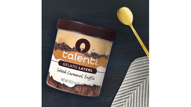 Talenti Gelato Layers Salted Caramel Truffle - 11.6oz, 2 of 12, play video