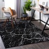Hauteloom Sefton Black Marble Rug - 2 of 4