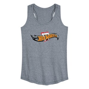 Women's - Hot Wheels - Dracula Fang Graphic Racerback Tank - 1 of 4