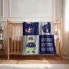 NHL Domino Swaddle Blanket - 2 of 4