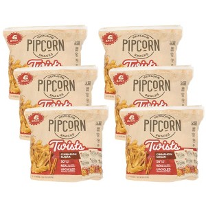 Pipcorn Cinnamon Sugar Twists - Case of 6/1 oz - 1 of 4