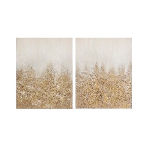Gulches Heavily Embellished 2-piece Canvas Wall Art Set - 1 of 4