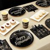 Blue Panda 80 Pack Retirement Party Supplies, Disposable Dinnerware Paper Plates, Happy Retirement Party, 9 in - 3 of 4