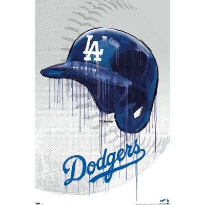 MLB Los Angeles Dodgers - Neon Helmet 23 Poster