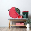 Northlight Direct Suspend Hanging Christmas Wreath Storage Bag - Fits Up To 36 Wreath - 4 of 4
