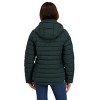 Women's Winter Short Stretch Packable Puffer Coat - S.E.B. By SEBBY - 2 of 4