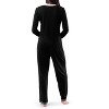 Fruit of the Loom Women's and Women's Plus Long Sleeve Pajama Set - 2 of 4