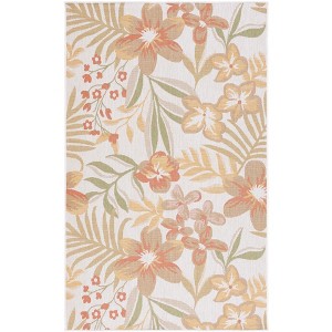 Courtyard CY9433 UV & Stain Resistant Non-Shedding Power Loomed Indoor/Outdoor Rugs - Safavieh - 1 of 4