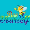 Adult Design By Humans Bee Yourself Rainbow Pride By AmusingDesignCo T-Shirt - 2 of 2