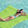 Jasonwell Giant Floating Mat Pool Float - Inflatable Water Lounge, Lake Raft, Beach Toy for Adults & Kids, X-Large, Chartreuse - 2 of 4