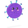 Blue Panda Round Purple Small Pinata for Stay at Home Party - 4 of 4