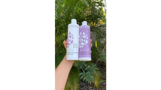 Purezero Biotin Strengthening Shampoo - 12 fl oz, 2 of 12, play video