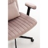 CAVINAS Linen Criss Cross Chair with Adjustable Armrests,Modern Ergonomic Office Chair with 108°-130° Tilt,Swivel Desk Chair with Memory Foam Seat - 4 of 4