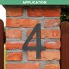 Unique Bargains 304 Stainless Steel Durable Rustproof House Numbers 1 Pc - 4 of 4
