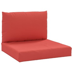 vidaXL Chair Cushion 2 Pcs, Water Repellent Outdoor Pallet Cushion, Seat Cushion Sofa Pad for Garden Patio Furniture - 1 of 4