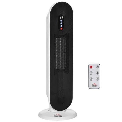 BLACK+DECKER Portable Heater for Rooms up to 161 Sq. Ft., Oscillating Space  Heater & Heater for Bedroom with Overheat Protection, Small Heater with