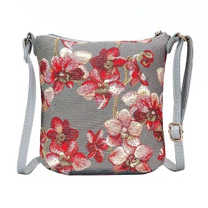 Signare USA Orchid Floral Sling Bag - 1 of 4