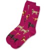 Memoi Lovely Labradors Bamboo Blend Crew Sock - 3 of 3