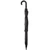 Memoi MeMoi Unisex 30" Windproof J-Handle Umbrella Black One Size - 3 of 4