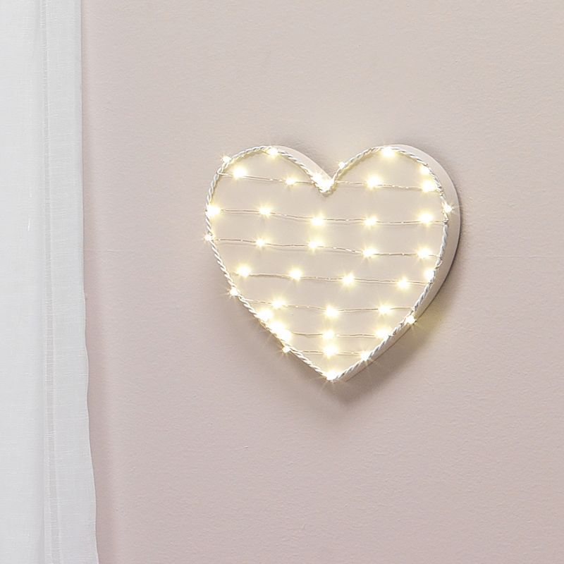 Lambs & Ivy Signature Heart LED Light Up Wall Decor/ Wall Hanging, 2 of 5